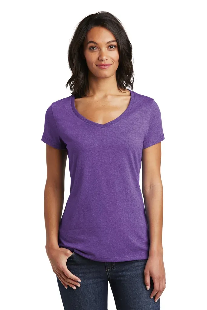 District ® Women's Very Important Tee ® V-Neck. DT6503 - additional view 2