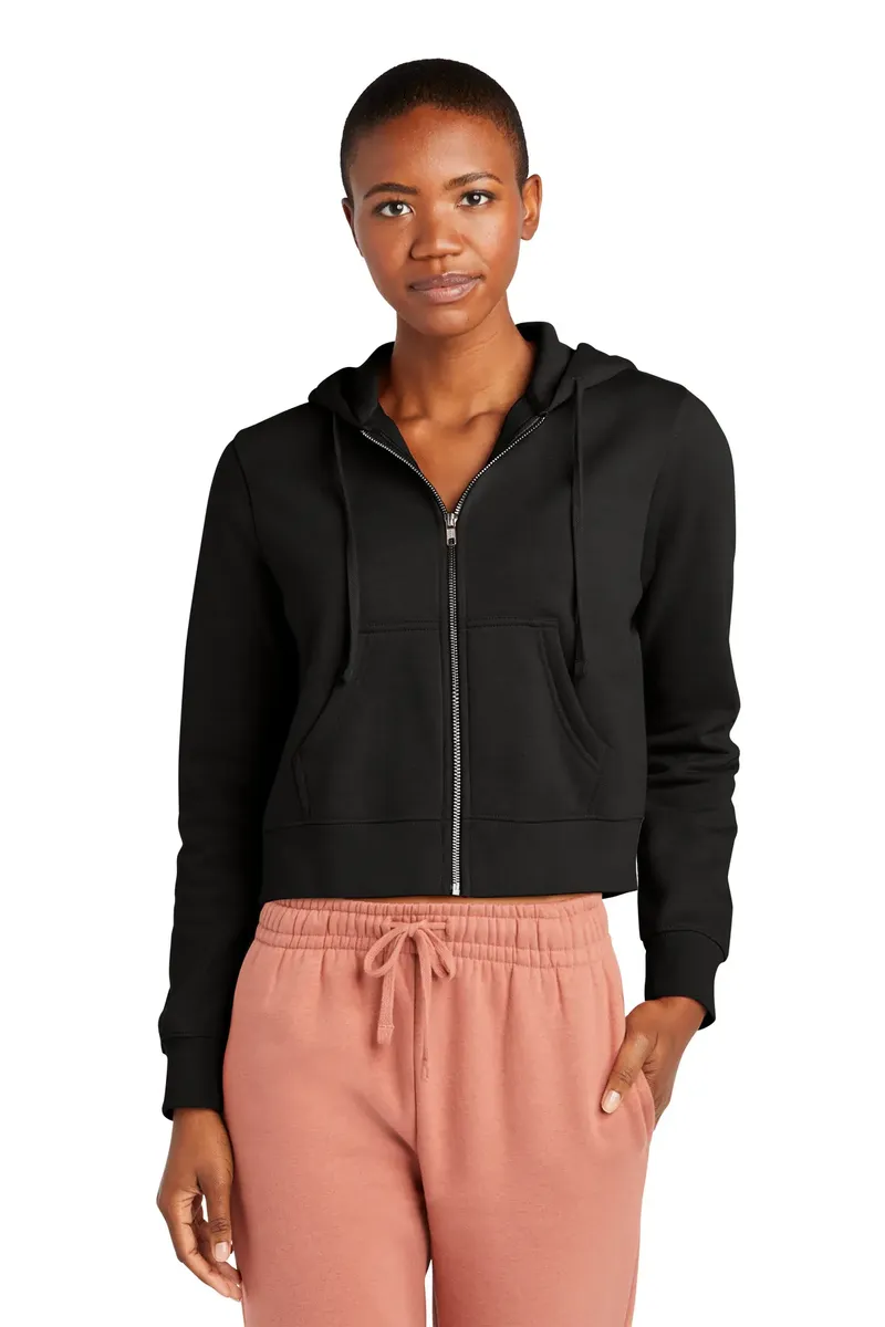 District® Women's V.I.T. Fleece Full-Zip Hoodie DT6103 - additional view 1