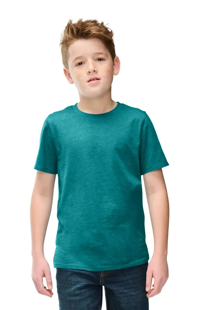District® Youth Perfect Blend® CVC Tee DT108Y - additional view 4