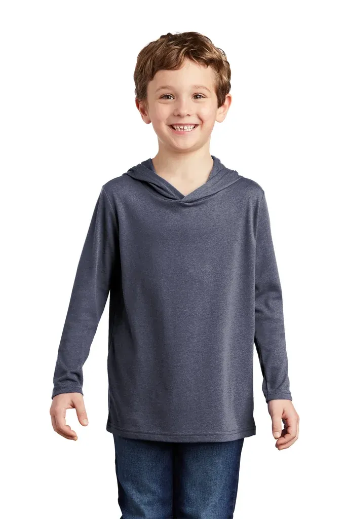 District ® Youth Perfect Tri ® Long Sleeve Hoodie DT139Y - additional view 1