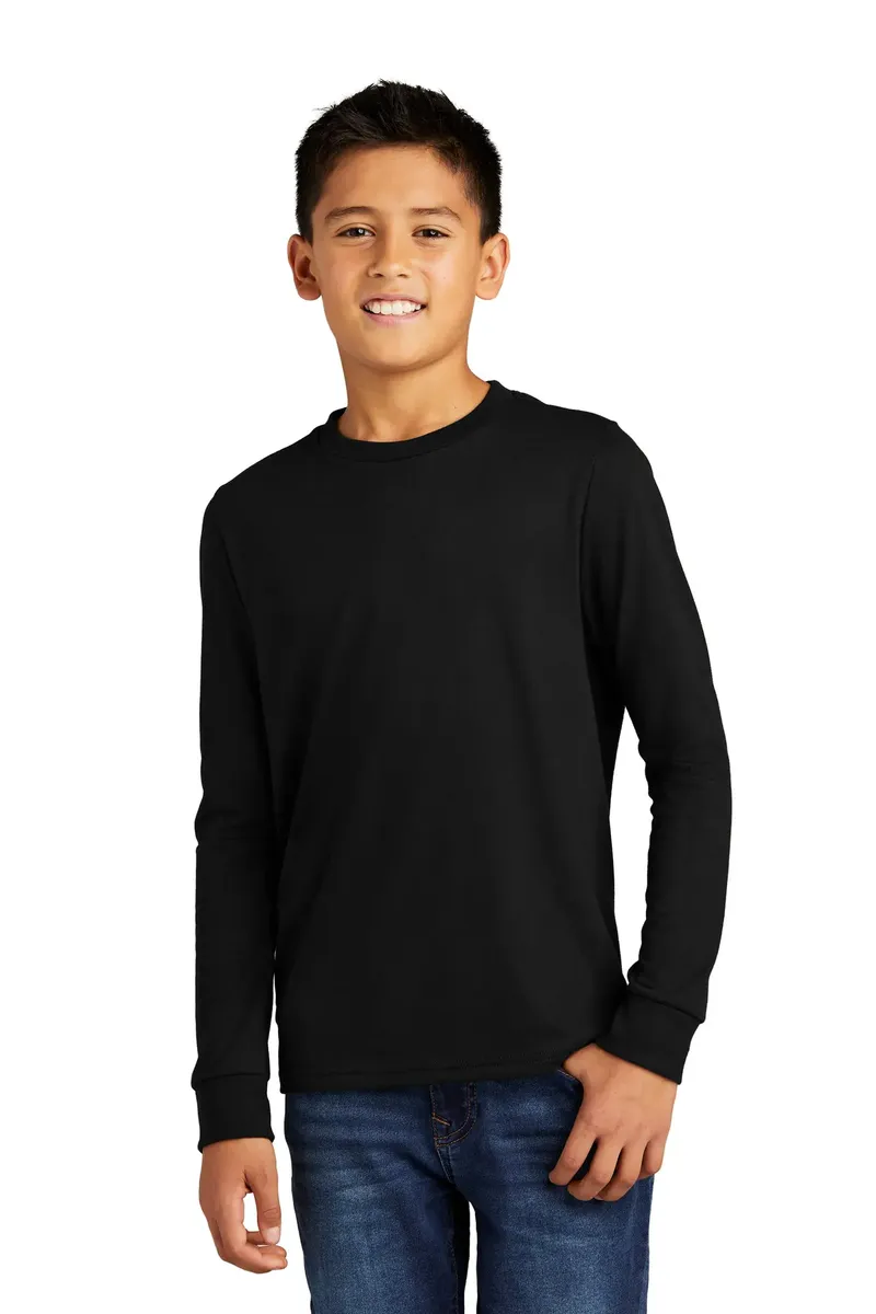 District® Youth Perfect Tri® Long Sleeve Tee DT132Y - additional view 3
