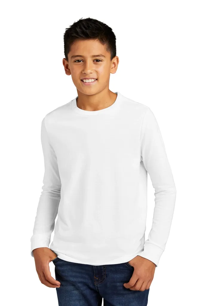 District® Youth Perfect Tri® Long Sleeve Tee DT132Y - additional view 6