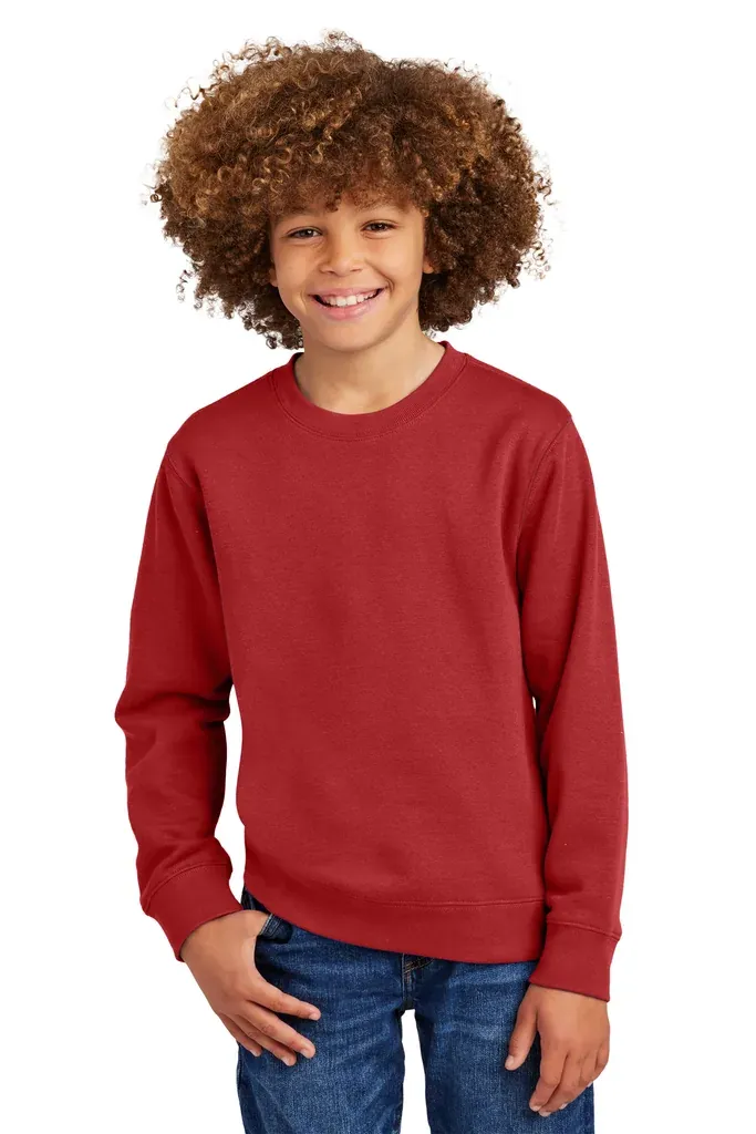 District® Youth V.I.T. Fleece Crew DT6104Y - additional view 1
