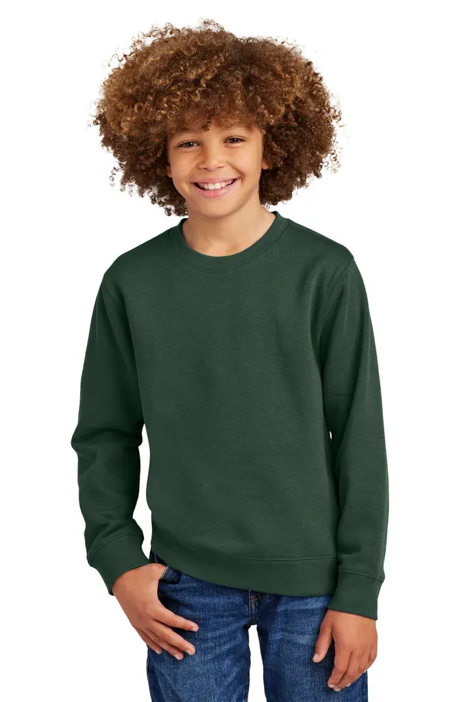 District® Youth V.I.T. Fleece Crew DT6104Y - additional view 3