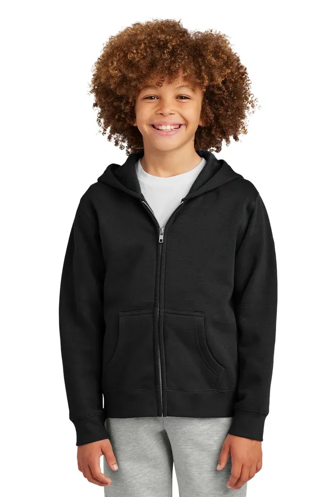 District® Youth V.I.T. Fleece Full-Zip Hoodie DT6102Y