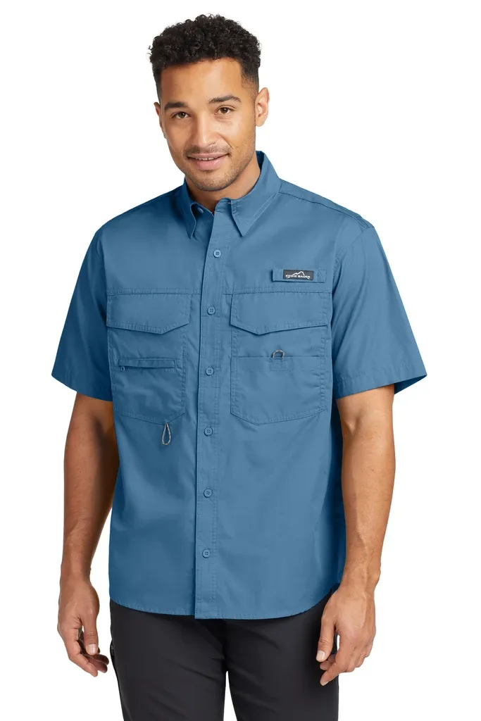Eddie Bauer® - Short Sleeve Fishing Shirt. EB608 - additional view 4