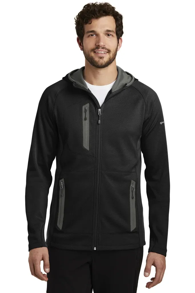 Eddie Bauer ® Sport Hooded Full-Zip Fleece Jacket. EB244 - additional view 1
