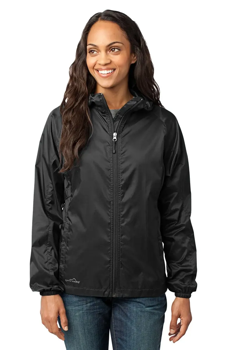 Eddie Bauer® Women's Packable Wind Jacket. EB501 - additional view 1