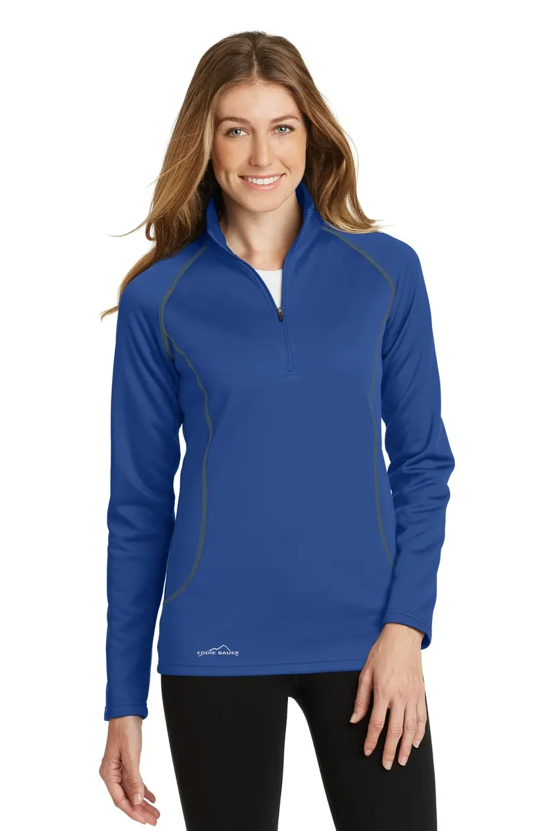 Eddie Bauer® Women's Smooth Fleece 1/2-Zip. EB237 - additional view 2