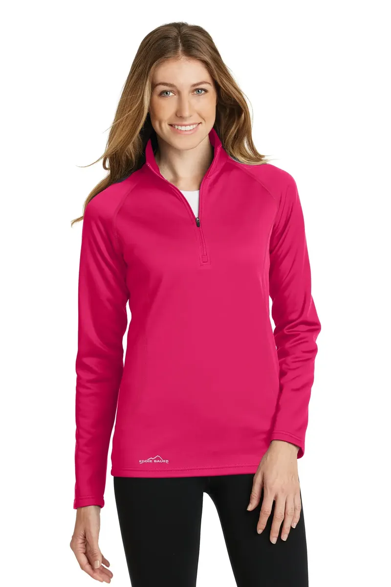 Eddie Bauer® Women's Smooth Fleece 1/2-Zip. EB237 - additional view 3