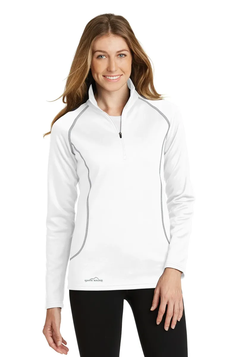 Eddie Bauer® Women's Smooth Fleece 1/2-Zip. EB237 - additional view 1