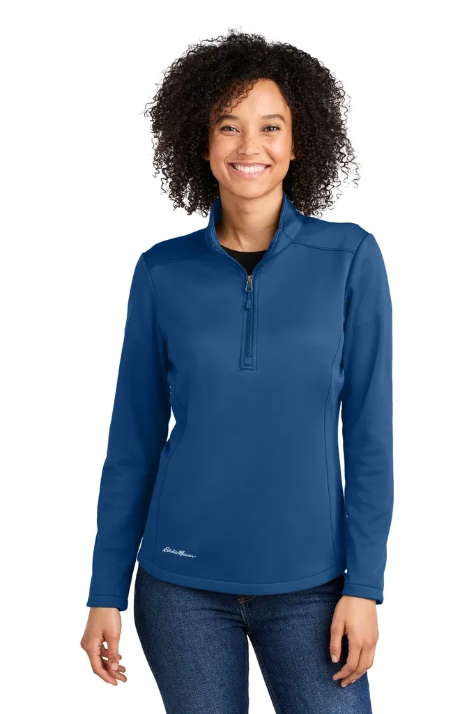 Eddie Bauer® Women's Smooth Mid Layer Fleece 1/2-Zip EB2370 - additional view 2
