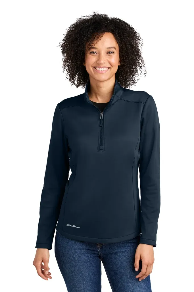 Eddie Bauer® Women's Smooth Mid Layer Fleece 1/2-Zip EB2370 - additional view 3