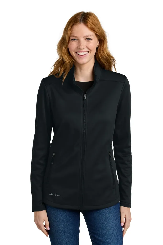 Eddie Bauer® Women's Smooth Mid Layer Fleece Full-Zip EB2470 - additional view 1
