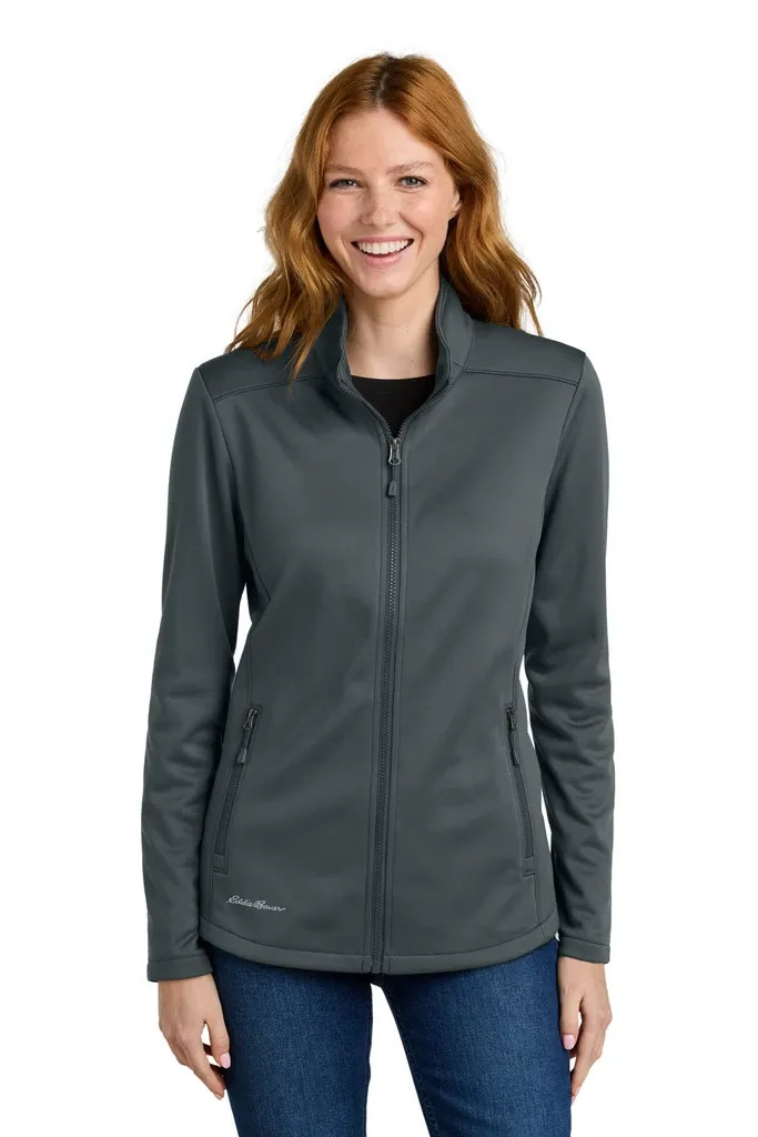Eddie Bauer® Women's Smooth Mid Layer Fleece Full-Zip EB2470 - additional view 2