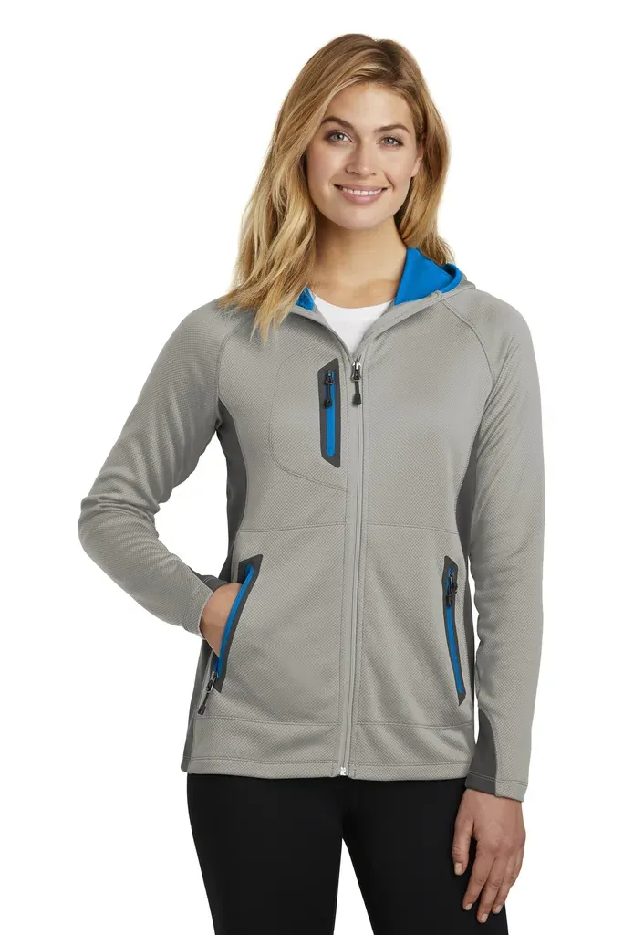 Eddie Bauer ® Women's Sport Hooded Full-Zip Fleece Jacket. EB245 - additional view 2