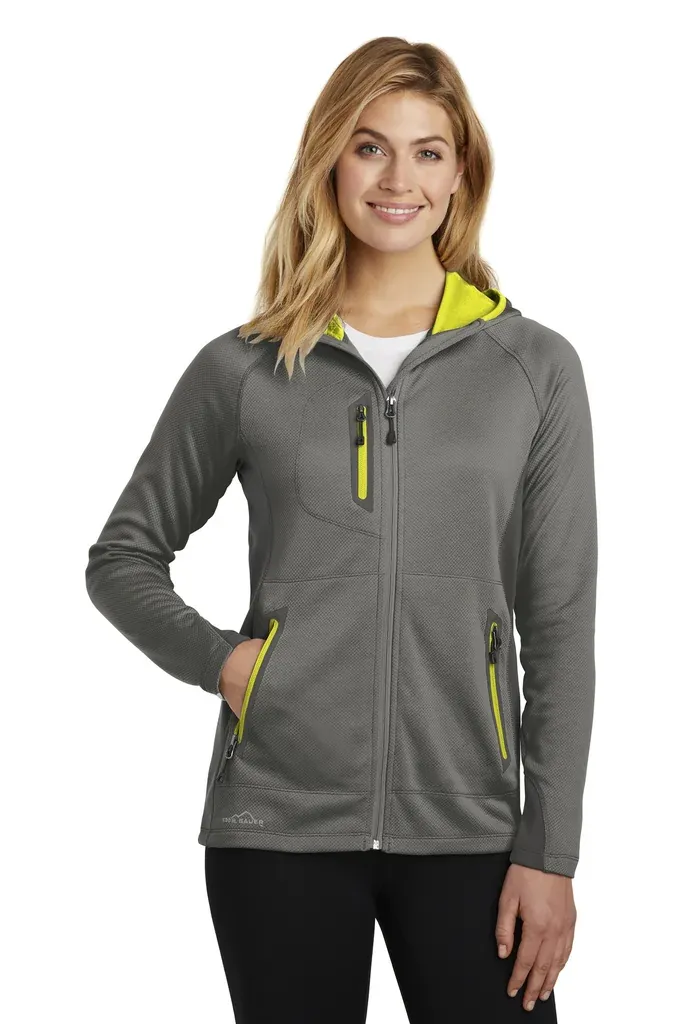 Eddie Bauer ® Women's Sport Hooded Full-Zip Fleece Jacket. EB245