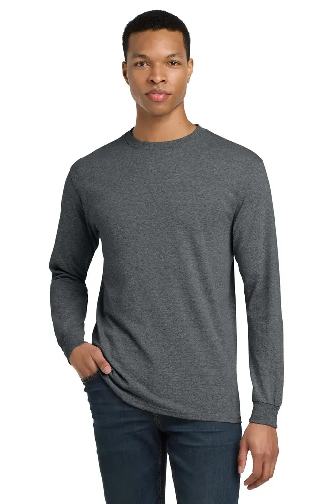 Gildan® - DryBlend® 50 Cotton/50 Poly Long Sleeve T-Shirt. 8400 - additional view 6