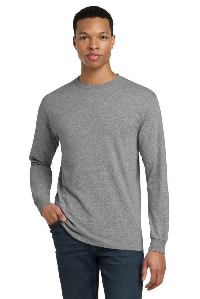 Gildan® - DryBlend® 50 Cotton/50 Poly Long Sleeve T-Shirt. 8400 - additional view 3