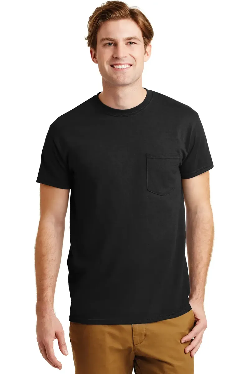 Gildan® - DryBlend® 50 Cotton/50 Poly Pocket T-Shirt. 8300 - additional view 9