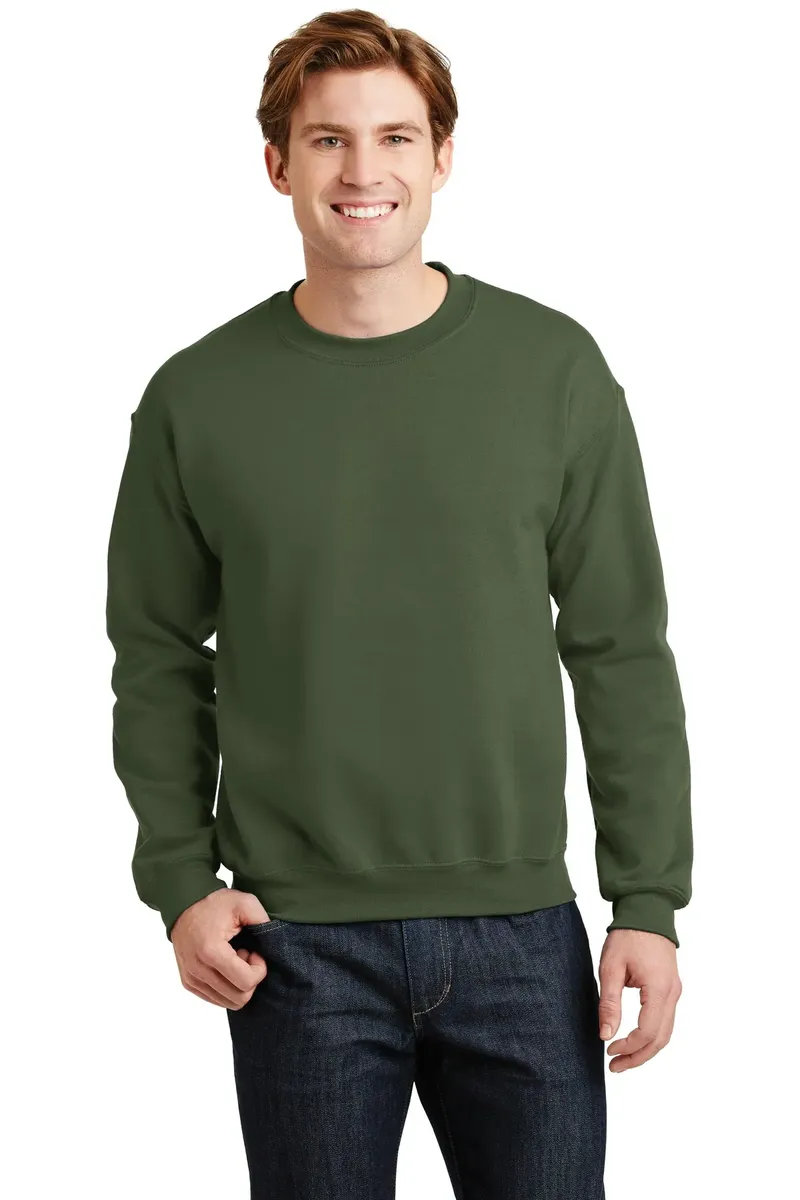 Gildan® Heavy Blend Crewneck Sweatshirt.  18000 - additional view 1