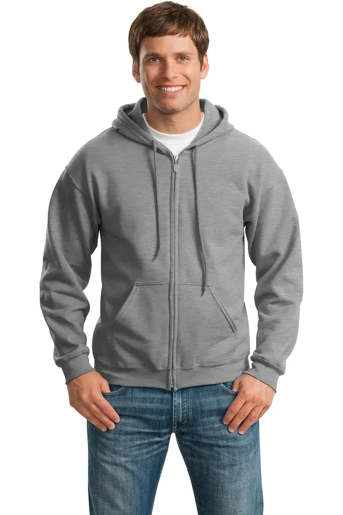 Gildan® - Heavy Blend Full-Zip Hooded Sweatshirt. 18600 - additional view 2