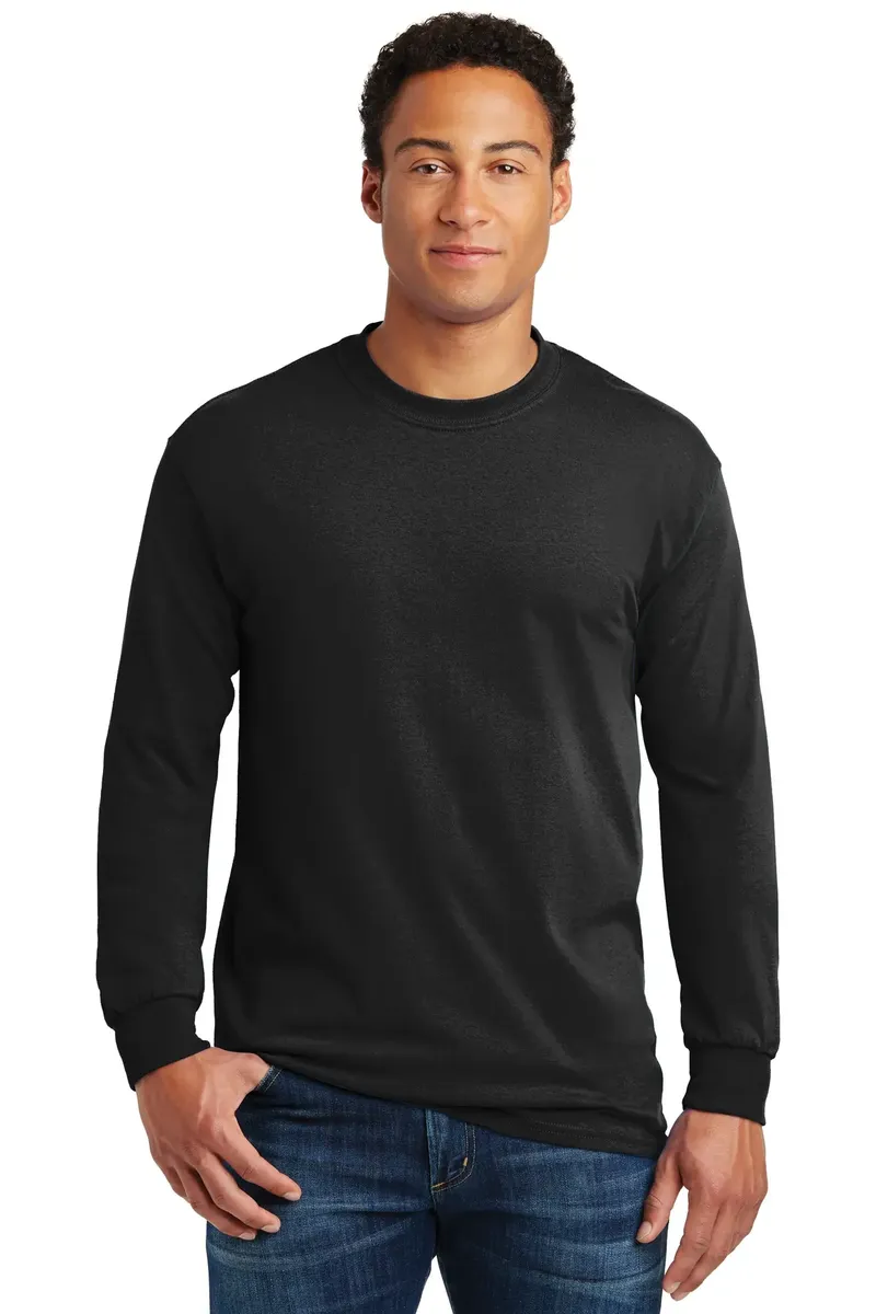 Gildan® - Heavy Cotton 100% Cotton Long Sleeve T-Shirt.  5400 - additional view 16
