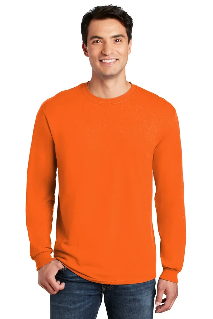 Gildan® - Heavy Cotton 100% Cotton Long Sleeve T-Shirt.  5400 - additional view 22