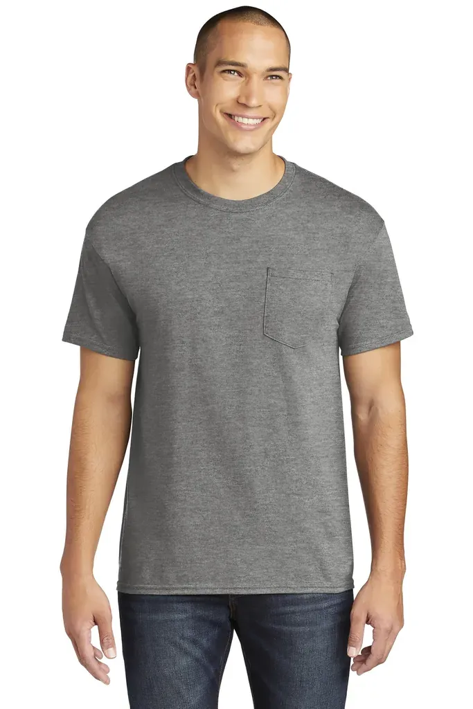 Gildan ® Heavy Cotton  100% Cotton Pocket T-Shirt. 5300 - additional view 10