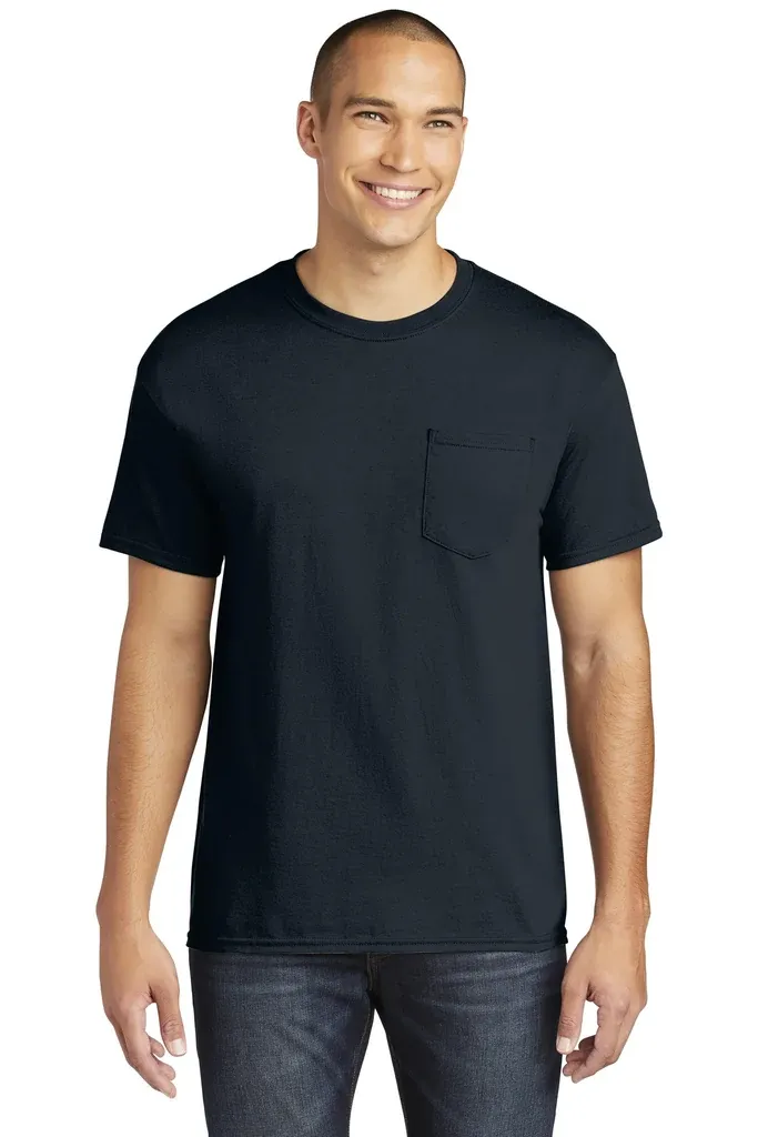 Gildan ® Heavy Cotton  100% Cotton Pocket T-Shirt. 5300 - additional view 5