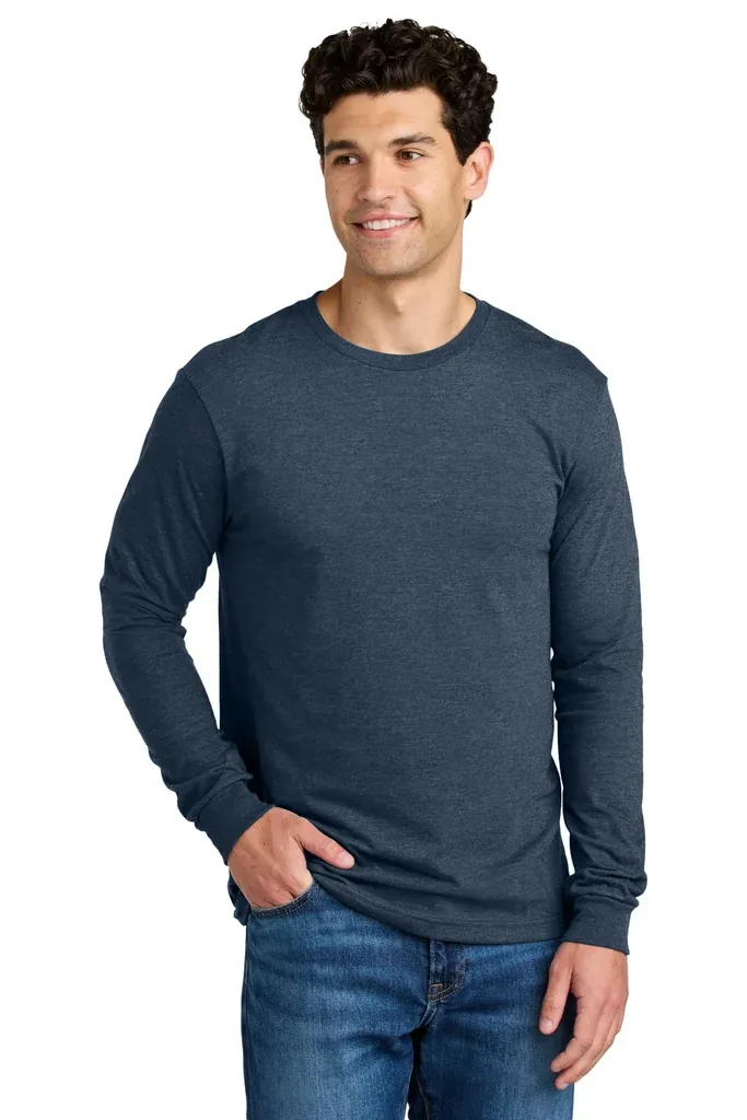 Gildan® Softstyle® CVC Long Sleeve Tee 64440CVC - additional view 1