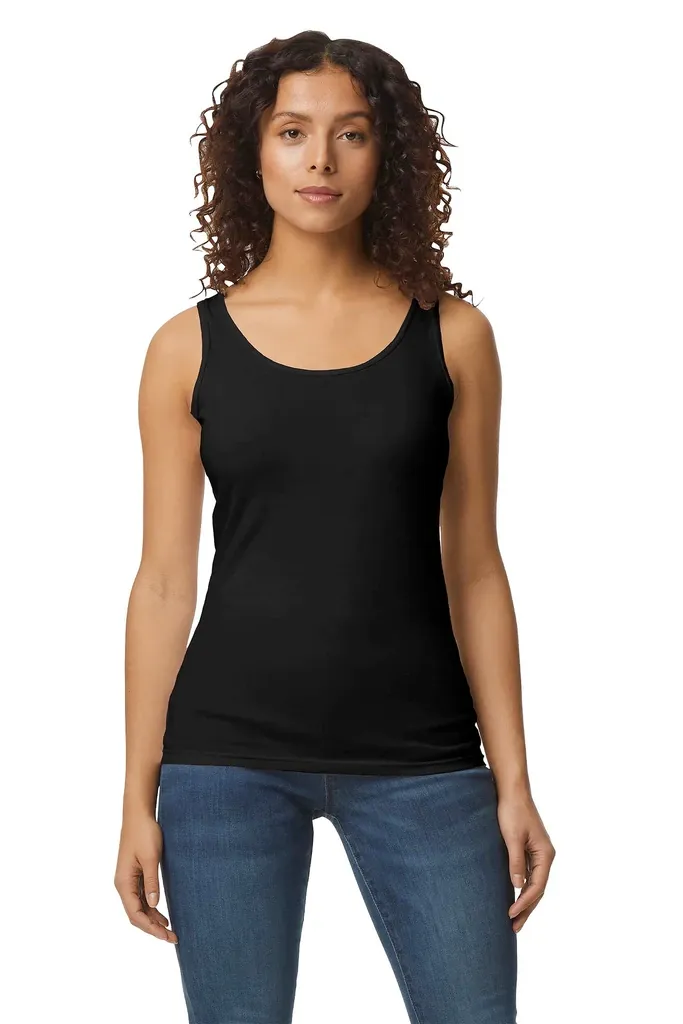 Gildan Softstyle® Junior Fit Tank Top. 64200L - additional view 5