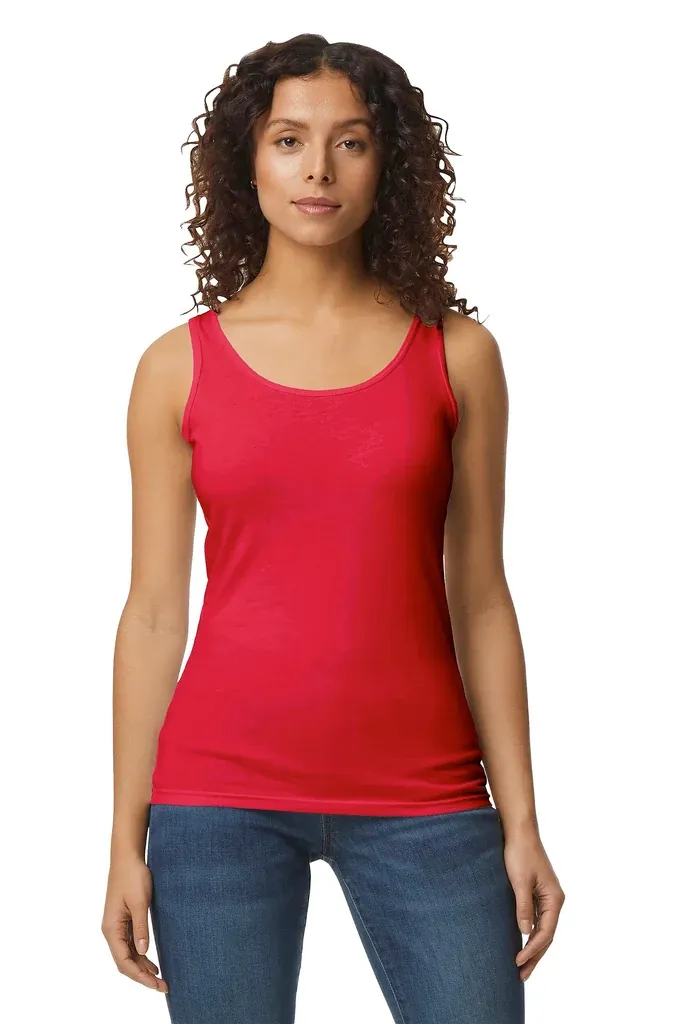 Gildan Softstyle® Junior Fit Tank Top. 64200L - additional view 1