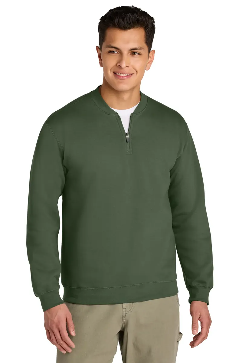 Gildan® Softstyle® Midweight Fleece 1/4-Zip SF008 - additional view 7