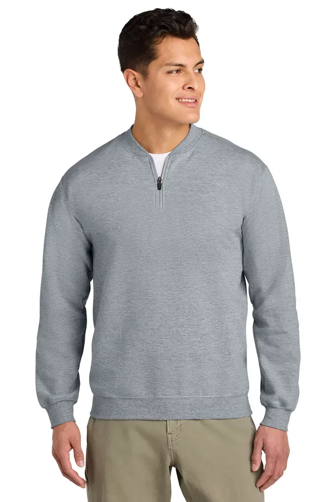 Gildan® Softstyle® Midweight Fleece 1/4-Zip SF008 - additional view 8