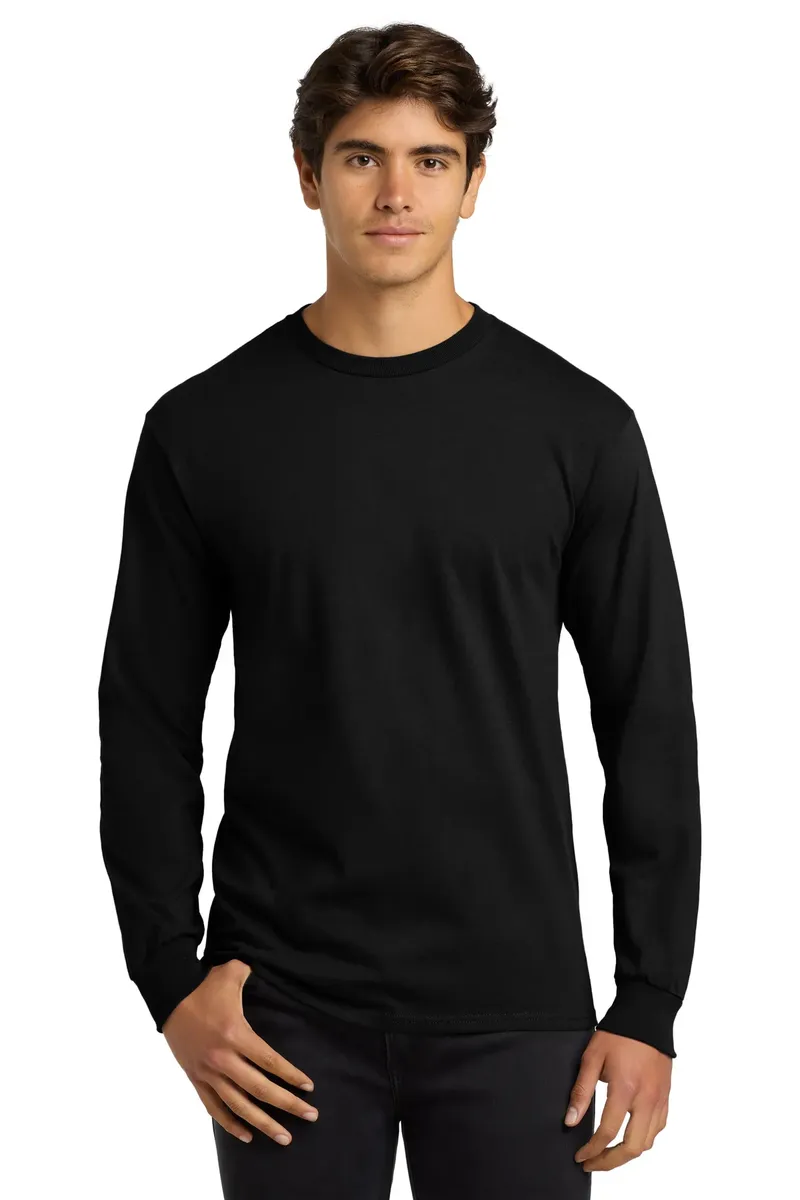 Gildan® - Ultra Cotton® 100% US Cotton Long Sleeve T-Shirt.  G2400 - additional view 15