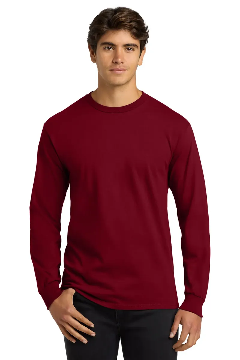Gildan® - Ultra Cotton® 100% US Cotton Long Sleeve T-Shirt.  G2400 - additional view 12