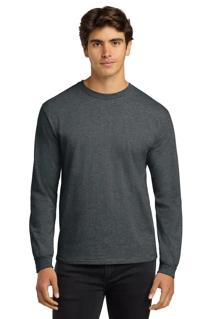 Gildan® - Ultra Cotton® 100% US Cotton Long Sleeve T-Shirt.  G2400 - additional view 10