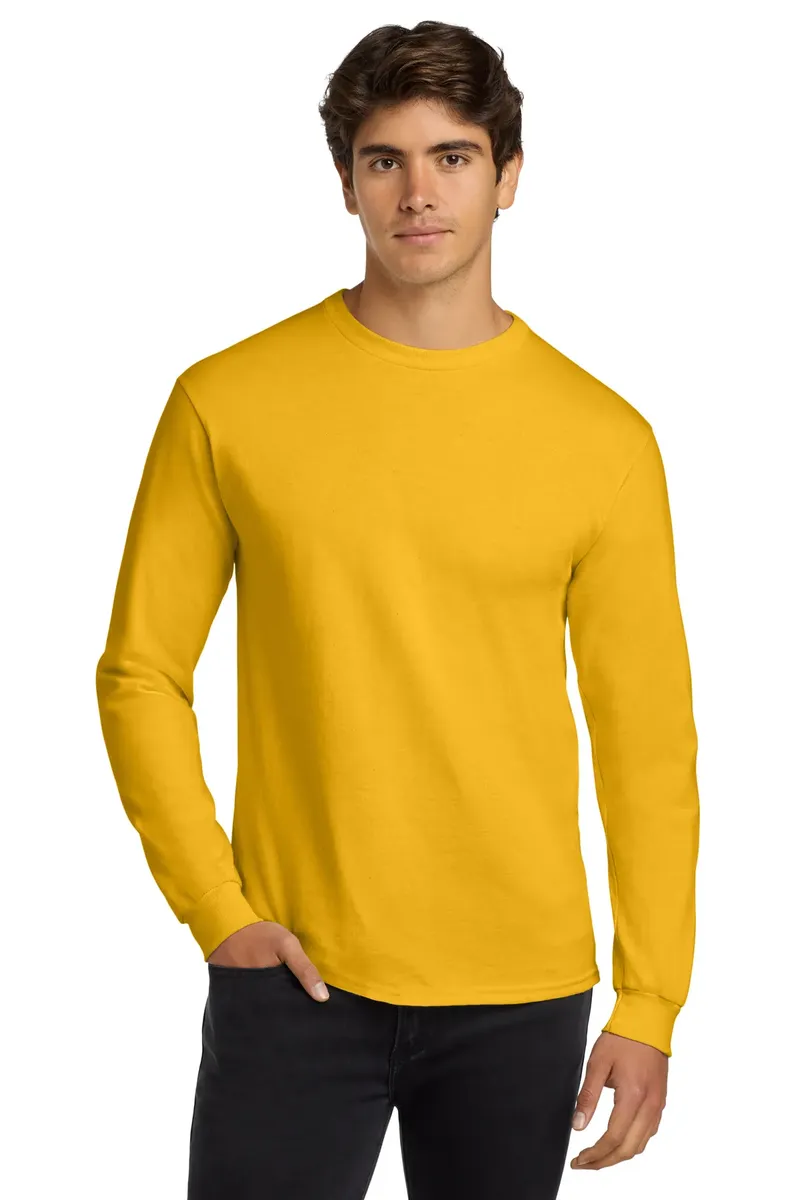 Gildan® - Ultra Cotton® 100% US Cotton Long Sleeve T-Shirt.  G2400 - additional view 3