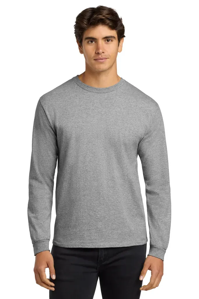 Gildan® - Ultra Cotton® 100% US Cotton Long Sleeve T-Shirt.  G2400 - additional view 19