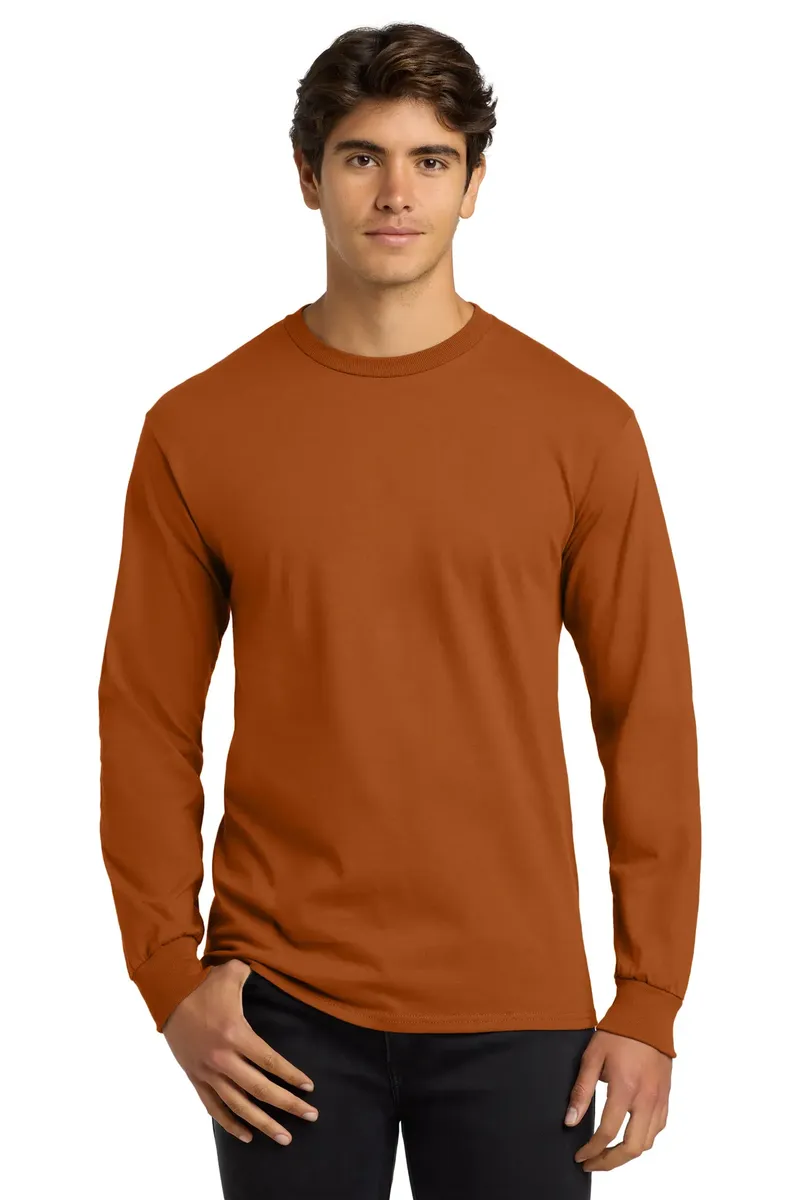 Gildan® - Ultra Cotton® 100% US Cotton Long Sleeve T-Shirt.  G2400 - additional view 9