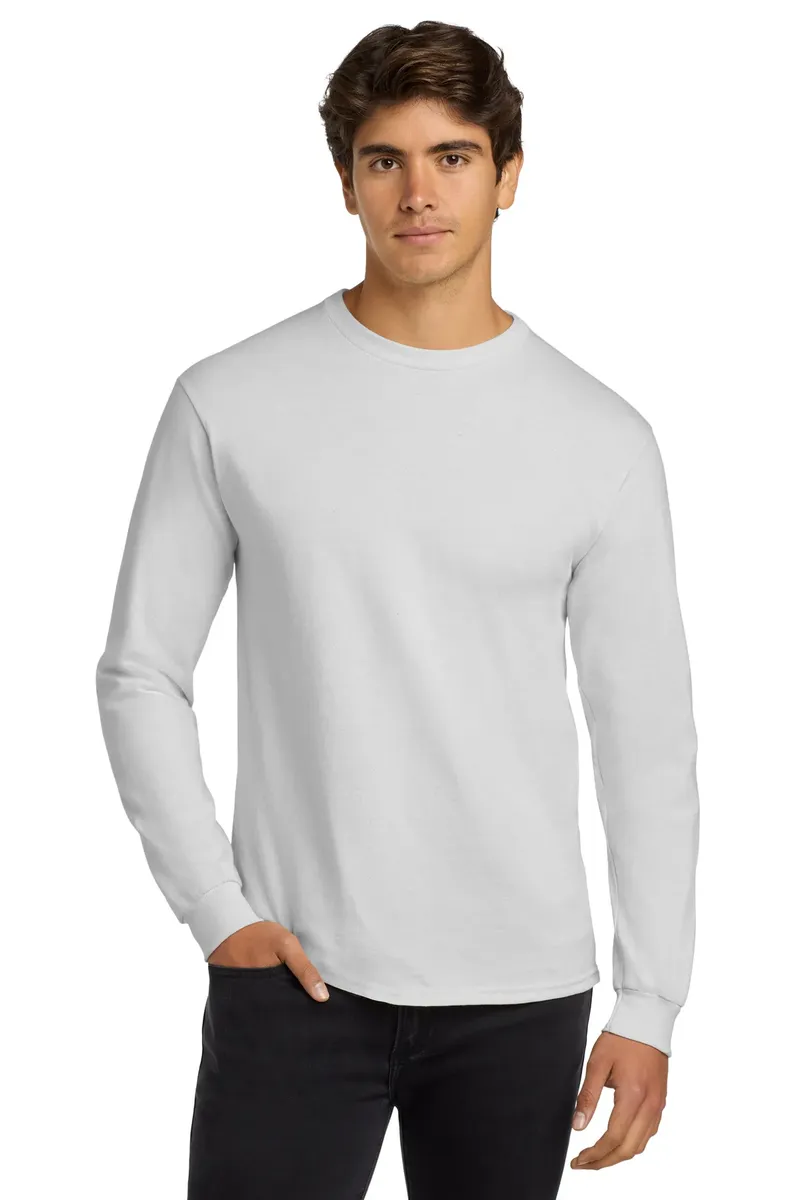 Gildan® - Ultra Cotton® 100% US Cotton Long Sleeve T-Shirt.  G2400 - additional view 13