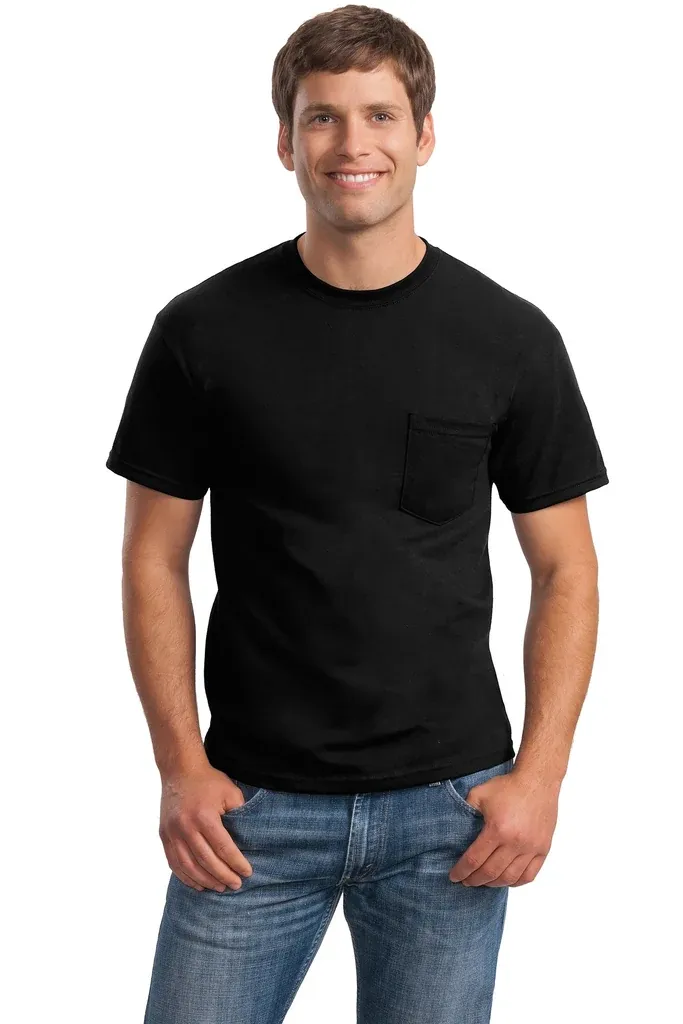 Gildan® - Ultra Cotton® 100% US Cotton T-Shirt with Pocket.  2300 - additional view 12