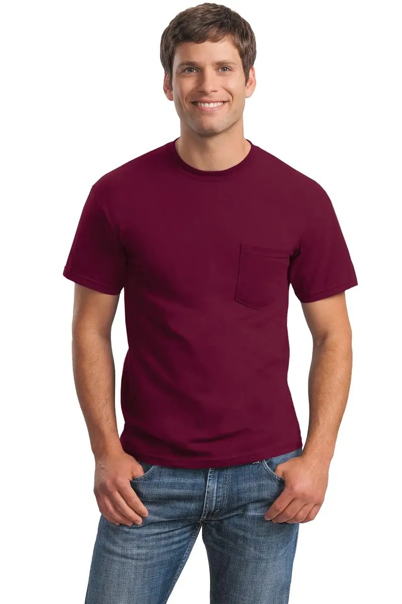 Gildan® - Ultra Cotton® 100% US Cotton T-Shirt with Pocket.  2300 - additional view 13