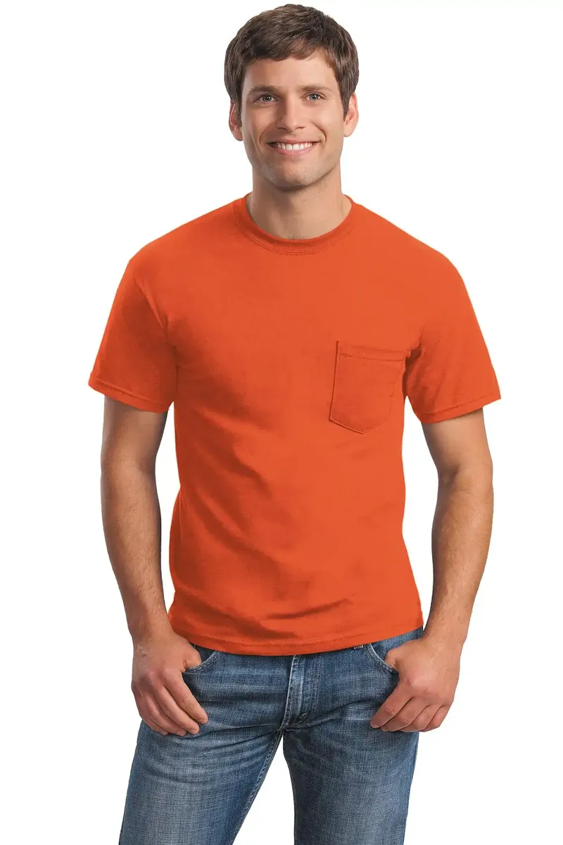 Gildan® - Ultra Cotton® 100% US Cotton T-Shirt with Pocket.  2300 - additional view 10