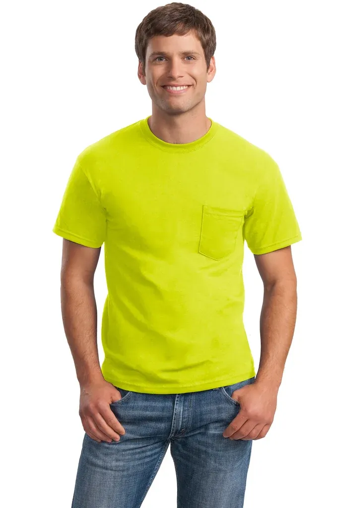 Gildan® - Ultra Cotton® 100% US Cotton T-Shirt with Pocket.  2300 - additional view 6