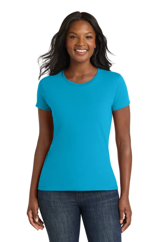 Gildan® Women's 100% Ring Spun Cotton T-Shirt. 880 - additional view 4