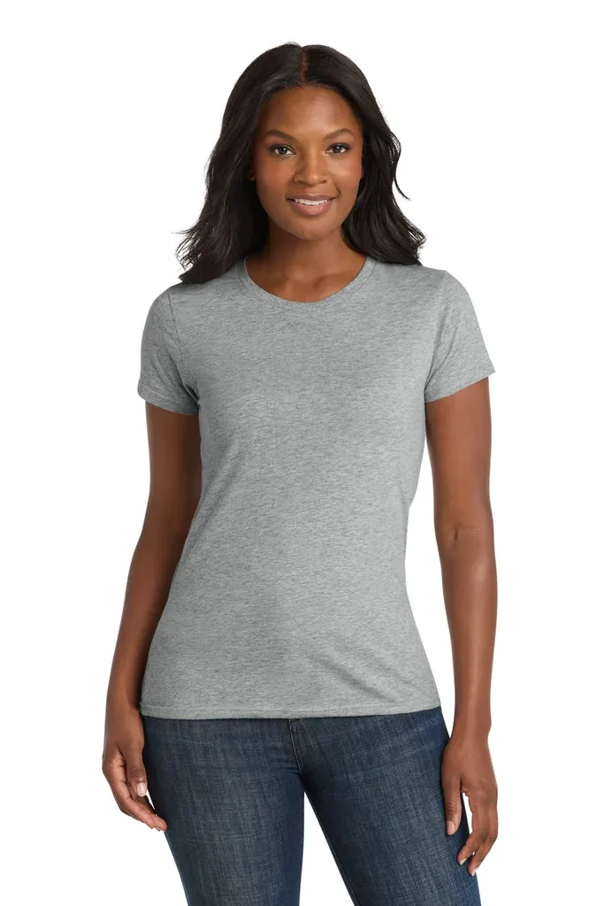 Gildan® Women's 100% Ring Spun Cotton T-Shirt. 880 - additional view 3