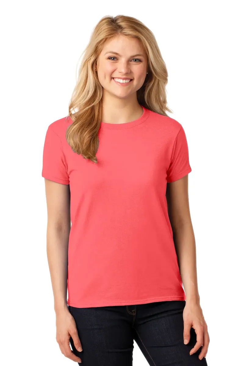 Gildan® Women's Heavy Cotton 100% Cotton T-Shirt. 5000L - additional view 22