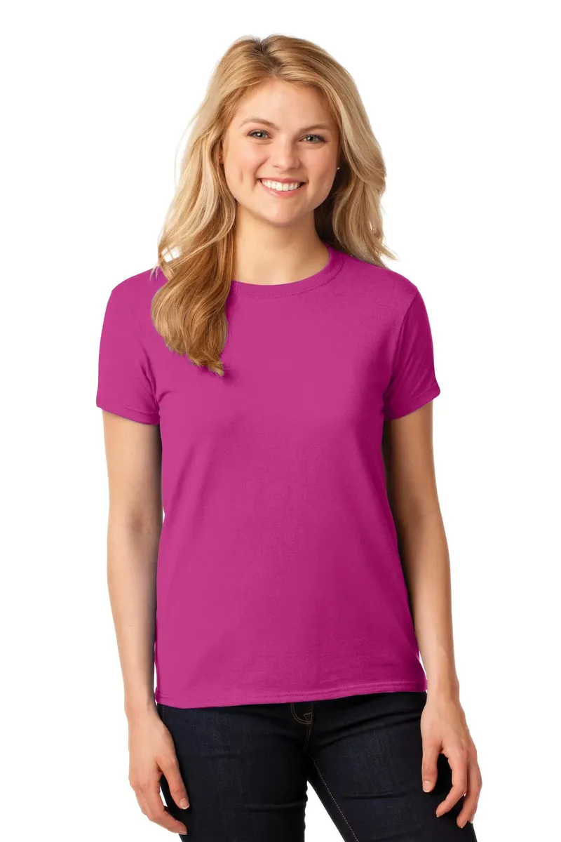 Gildan® Women's Heavy Cotton 100% Cotton T-Shirt. 5000L - additional view 7
